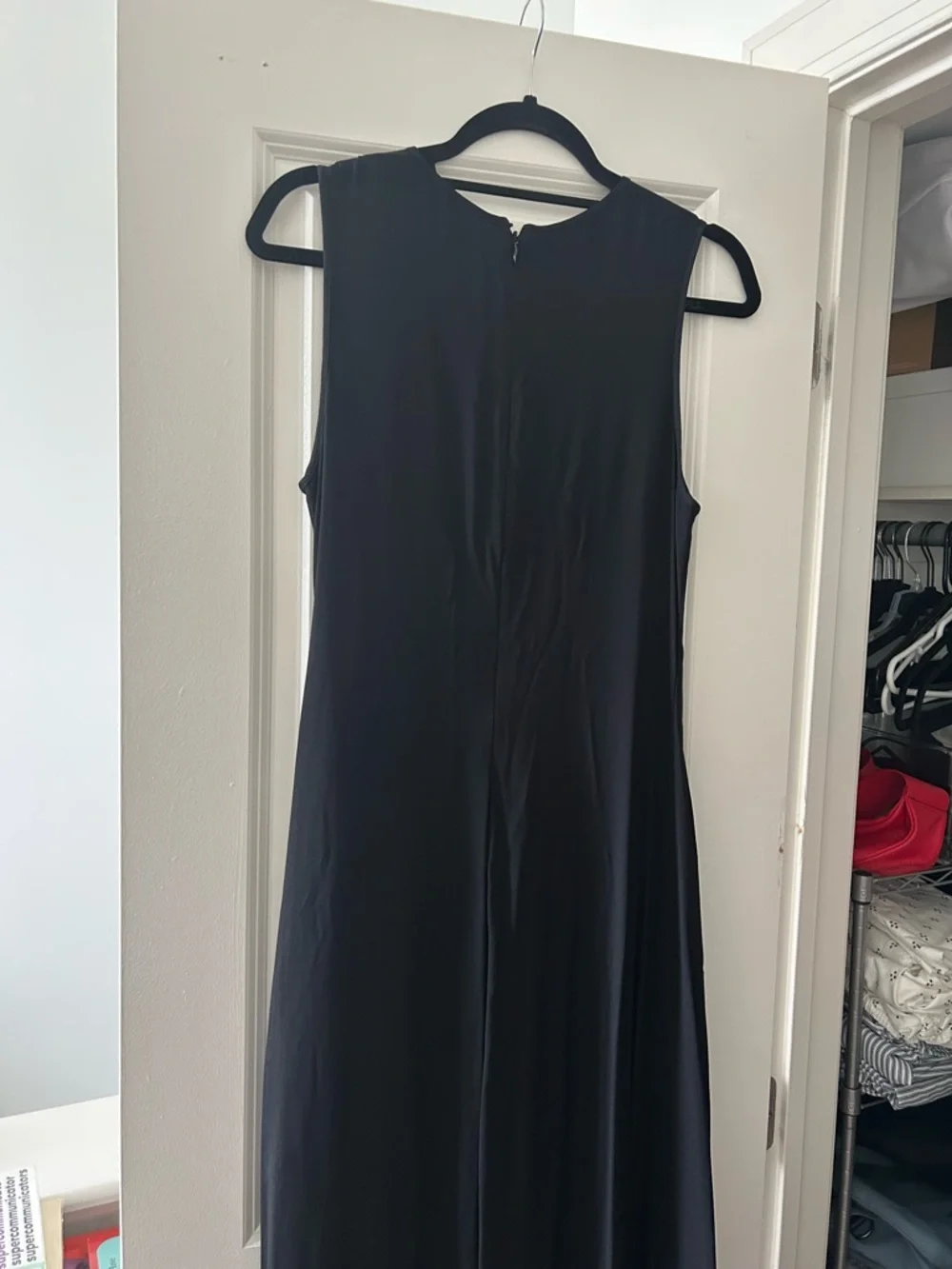 COS Black Sleeveless Maxi Dress, US6 - Picture 4 of 5
